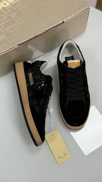 Жіночі кеди Golden Goose Ball Star Black Glitter 44442 фото