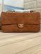 Жіноча замшева сумка Chanel Classic Maxi Flap Bag Camel Gold 00666223 фото 3