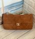 Жіноча замшева сумка Chanel Classic Maxi Flap Bag Camel Gold 00666223 фото 2