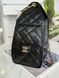 Жіноча сумка Chanel 25 Small Hobo Handbag Black Caviar 06785 фото 4