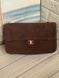 Жіноча замшева сумка Chanel Classic Maxi Flap Bag Chocolate Gold 88899553 фото 10