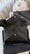 Сумка Saint Laurent Gaby Envelope Clutch шкіряна чорна 034328 фото 4