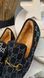 Жіночі лофери Gucci Horsebit Loafers з хутром Canvas 647474 фото 3