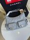 Жіноча шкіряна сумка Chanel Business Affinity Cargo Hobo сіра з золотом 64735 фото 1
