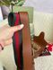Жіноча сумка Gucci Horsebit 1955 Shoulder Bag GG Supreme Canvas Brown 999963 фото 11