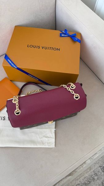 Жіноча шкіряна сумка Louis Vuitton Vavin Monogram/Bordeaux 00988766 фото
