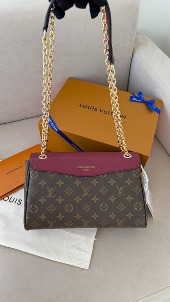 Жіноча шкіряна сумка Louis Vuitton Vavin Monogram/Bordeaux 00988766 фото