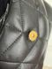 Жіноча шкіряна сумка Saint Laurent Loulou Puffer Toy Black Gold 11224567 фото 10