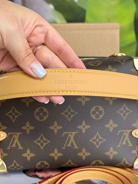 Жіноча сумка Louis Vuitton Petite Malle Souple Monogram Canvas Brown 895757 фото