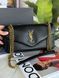 Жіноча сумка Yves Saint Laurent Envelope Black 07984 фото 2