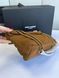 Жіноча замшева сумка Saint Laurent Loulou Puffer Toy Brown Gold 556662 фото 4