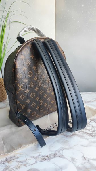 Жіночий шкіряний рюкзак Louis Vuitton Palm Springs Backpack Monogram Brown 998796 фото