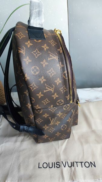 Жіночий шкіряний рюкзак Louis Vuitton Palm Springs Backpack Monogram Brown 998796 фото