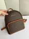 Жіночий рюкзак Michael Kors Jaycee Medium Brown Monogram 00077633 фото 1