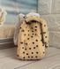 Жіноча хутряна сумка Chanel Classic Flap Polka Dot 78885 фото 2