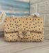 Жіноча хутряна сумка Chanel Classic Flap Polka Dot 78885 фото 8
