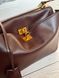 Жіноча шкіряна сумка Balenciaga Rodeo Burgundy BR28B фото 5