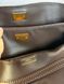 Жіноча шкіряна сумка Balenciaga Rodeo Burgundy BR28B фото 6
