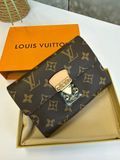 Жіночий гаманець Louis Vuitton Pallas Compact Wallet Monogram коричневий 555423 фото