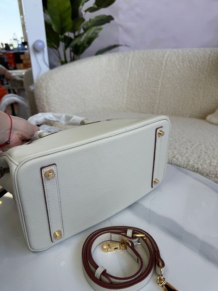 Жіноча сумка Herm&egrave;s Birkin Shoulder Bag Milk 998755 фото