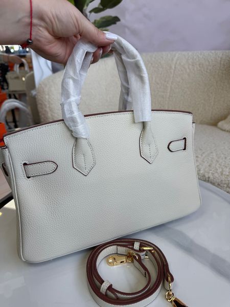 Жіноча сумка Herm&egrave;s Birkin Shoulder Bag Milk 998755 фото