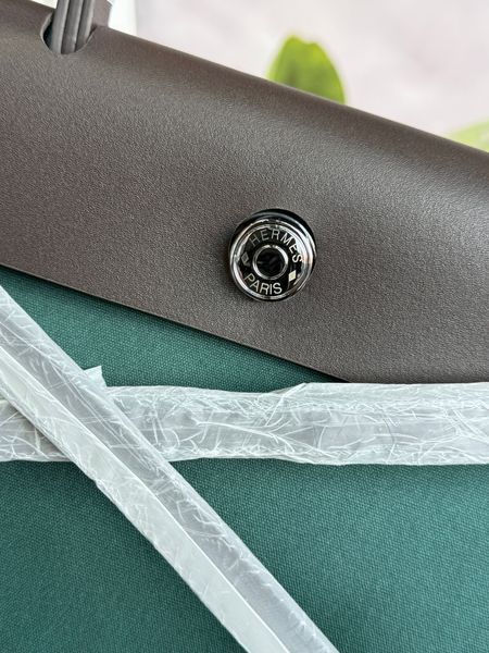 Текстильна сумка Hermes Herbag Zip 31 Green 111224555 фото