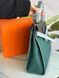 Текстильна сумка Hermes Herbag Zip 31 Green 111224555 фото 4