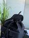 Жіночий нейлоновий рюкзак Prada Medium Re-Nylon Backpack Black 57373 фото 5