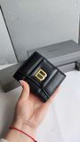 Жіночий шкіряний гаманець Balenciaga Hourglass чорний 54757373 фото