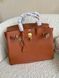 Жіноча шкіряна сумка Herm&egrave;s Birkin Gold 97895 фото 2