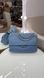 Жіноча джинсова сумка Chanel Classic Flap Bag синя деним з золотом 99622166 фото 2