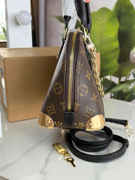 Жіноча сумка Louis Vuitton Alma BB Studded Monogram 99804574 фото