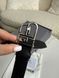 Шкіряний ремінь Balenciaga BB Large Belt Black Silver 00665405 фото 5