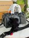 Жіноча шкіряна сумка Louis Vuitton Keepall 25 Monogram Eclipse 79795 фото 1