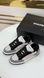 Жіночі замшеві кеди Chanel Court Sneakers Grey/Black 3235 фото 1